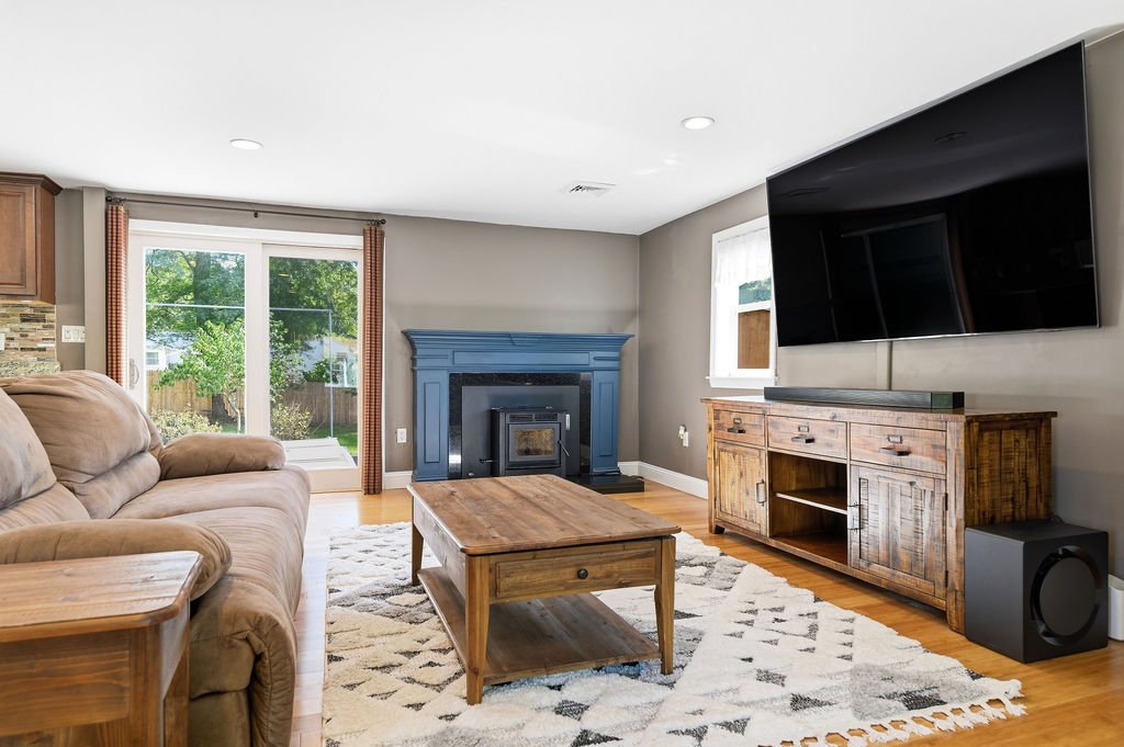 Living room at 25 Marie Ave, Brockton