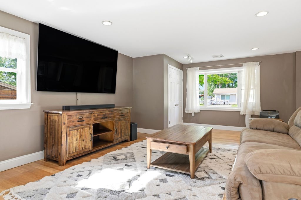 Living room at 25 Marie Ave, Brockton