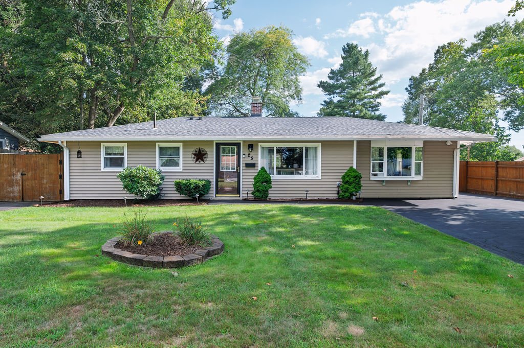 Front exterior at 25 Marie Ave, Brockton